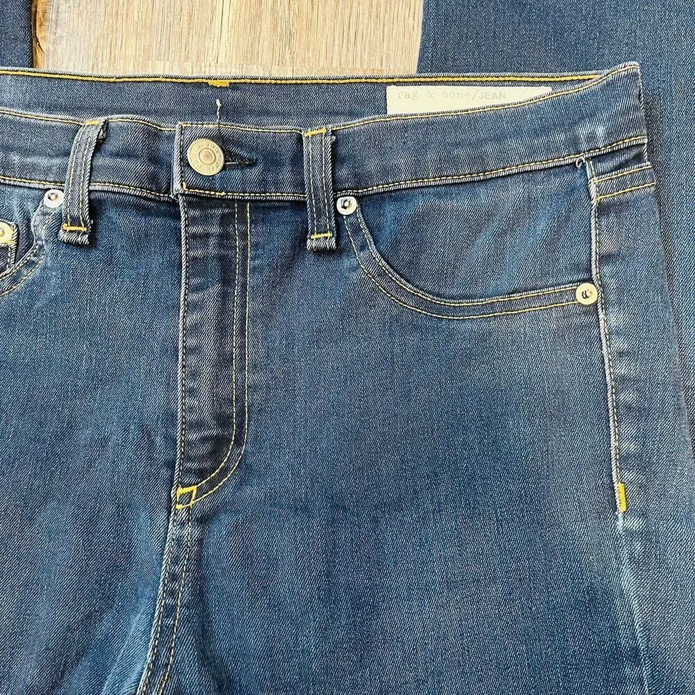 Rag & Bone 10-Inch Skinny Soft Harrow size 30